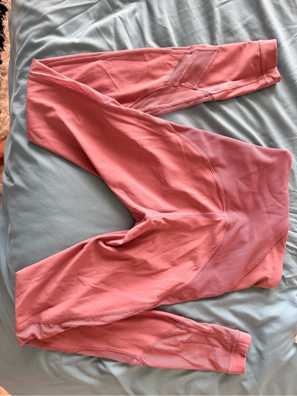 Lululemon Seamless Pink Workout Leggings